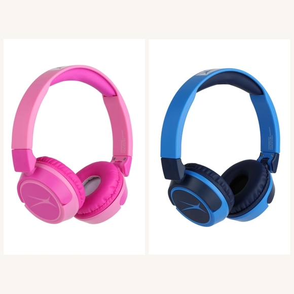 Altec Lansing Kids Safe Bluetooth Headphones 2-in-1 Plug Wireless - Main Image